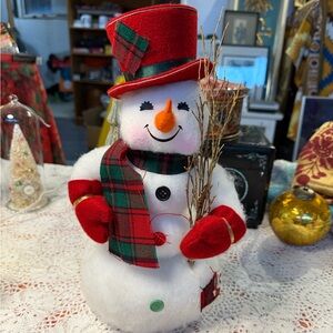 Vintage Snowman Shelf Sitter